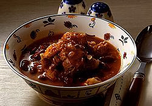 豚肉のトマト煮込み