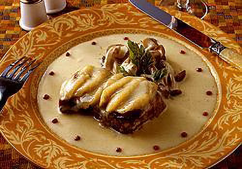 豚ヒレのバナナ風味焼き