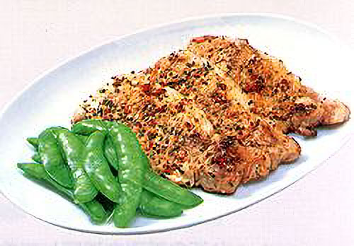 豚ロースの香草風味焼き