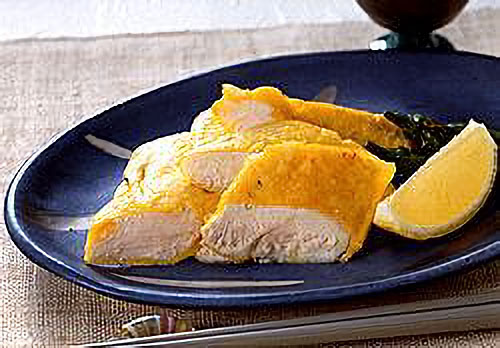 ささみの黄身焼き