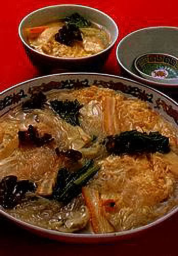 油焼き卵のスープ