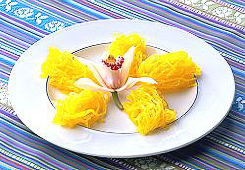 鶏卵素麺（フォイ　トーン）