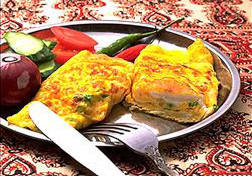 インド風オムレツ（ディメル・マムレット）