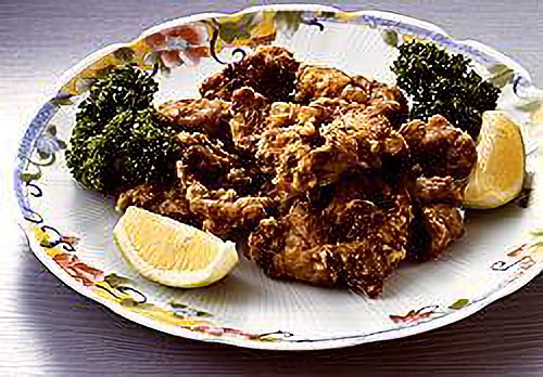 牛ヒレの衣揚げ（炸香酥牛肉 ：チャシャンスーニューロー）