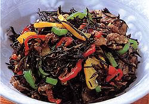 ひじきと牛肉の炒め煮