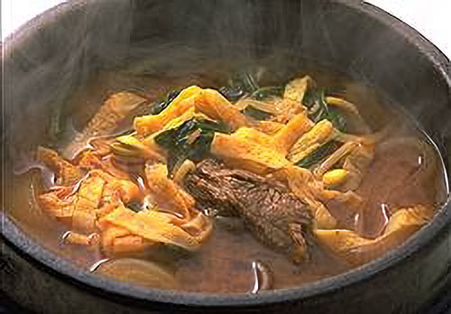 牛肉の辛みスープ（ユッケジャン）