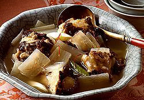 牛テールの韓国風スープ