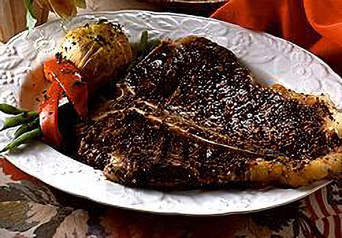 Tボーンステーキ