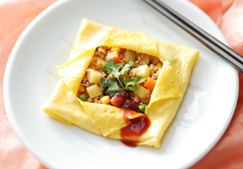 じゃがいものタイ風オムレツ