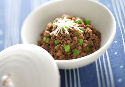 牛ひき肉のそぼろ