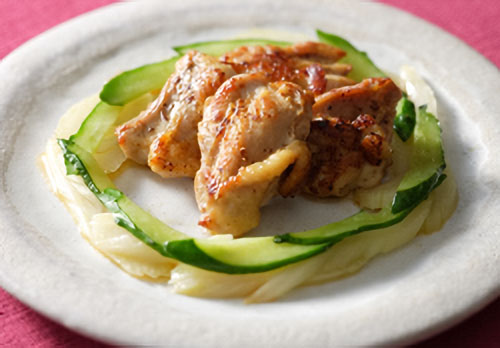 鶏もも肉の花椒焼き