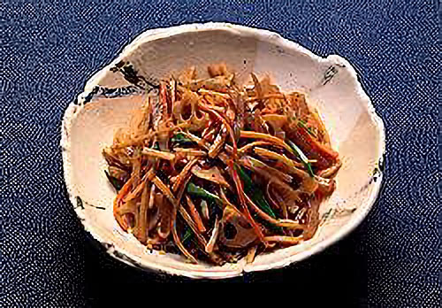 野菜のバター風味キンピラ