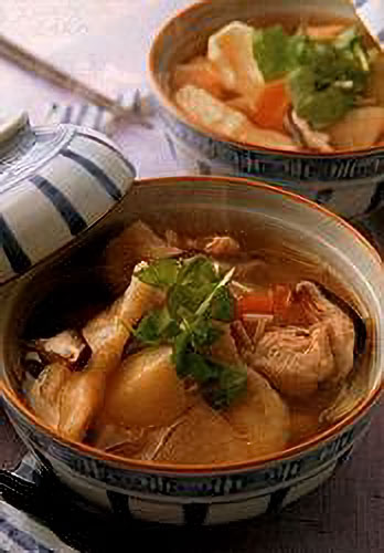 チーズ入りすいとん