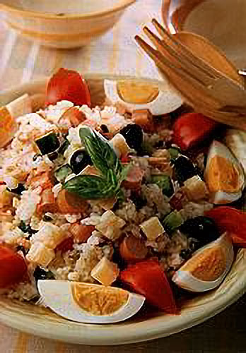 サラダちらしずし