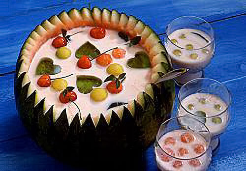 スイカミルクパンチ