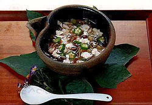 ミルクとうふのあんかけ（冷製）