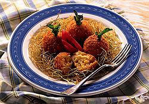 クリームコーンのコロッケ