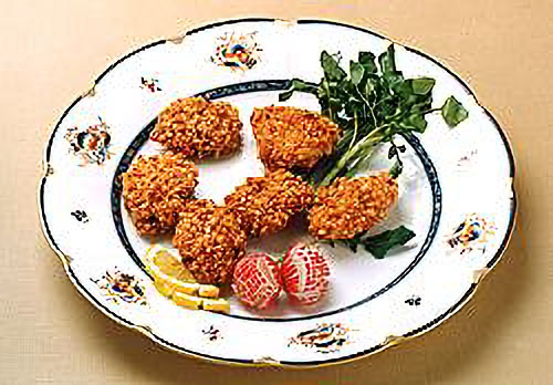 お洒落なチキンかつ