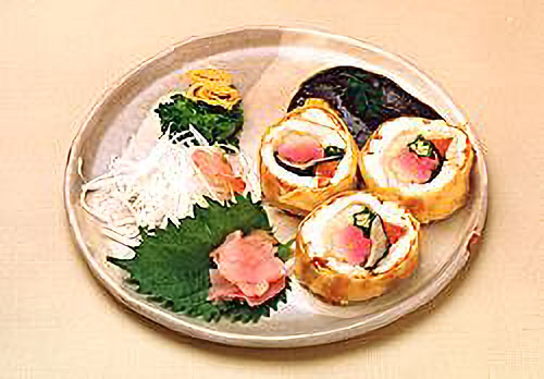 とっとの生湯葉巻き（八丁味噌風味）