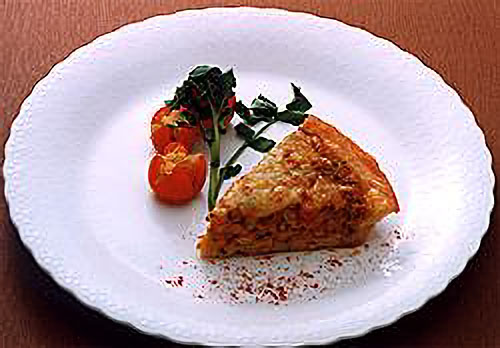 チキンでキッシュ：和風編